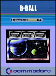 Box cover for B-ball on the Commodore 64.