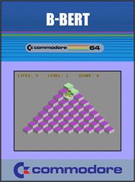 Box cover for B-bert on the Commodore 64.