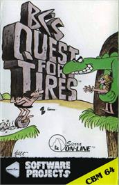 Box cover for BC's Quest for Tires on the Commodore 64.