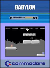 Box cover for Babylon (Preview) on the Commodore 64.