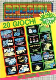 Box cover for Bac Pac on the Commodore 64.