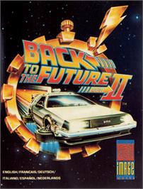 Box cover for Back to the Future Part II on the Commodore 64.