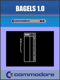 Box cover for Bagels (Compute!) on the Commodore 64.