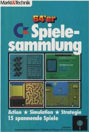 Box cover for Balliard on the Commodore 64.