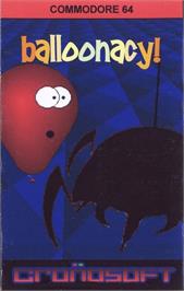 Box cover for Balloonacy on the Commodore 64.