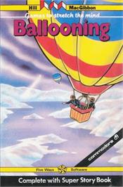 Box cover for Ballooning on the Commodore 64.