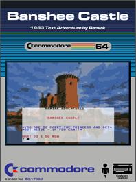 Box cover for Banshee Castle on the Commodore 64.