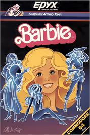 Box cover for Barbie on the Commodore 64.