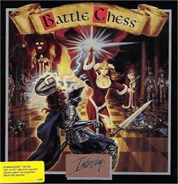 Box cover for Battle Chess on the Commodore 64.