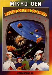 Box cover for Battle Of The Planets on the Commodore 64.