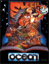 Box cover for Bear Beware / Sleepwalker (2017) on the Commodore 64.