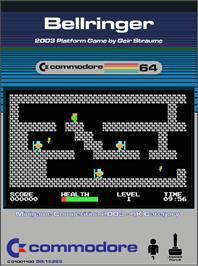 Box cover for Bellringer on the Commodore 64.
