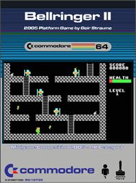 Box cover for Bellringer 2 on the Commodore 64.