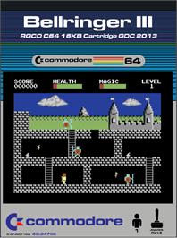 Box cover for Bellringer 3 on the Commodore 64.