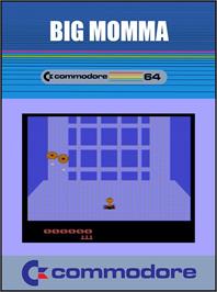Box cover for Big Momma on the Commodore 64.