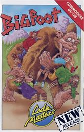 Box cover for Bigfoot on the Commodore 64.