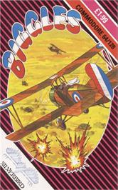 Box cover for Biggles on the Commodore 64.