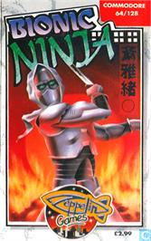 Box cover for Bionic Ninja on the Commodore 64.