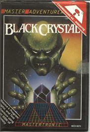 Box cover for Black Crystal on the Commodore 64.