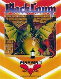 Box cover for Black Lamp on the Commodore 64.