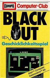 Box cover for Black Out on the Commodore 64.
