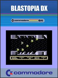 Box cover for Blastopia DX on the Commodore 64.