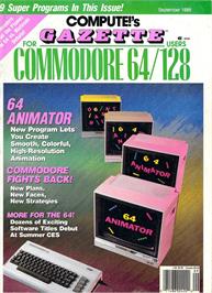Box cover for Block Battle on the Commodore 64.