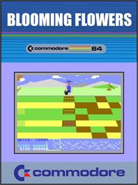 Box cover for Blooming Flowers on the Commodore 64.