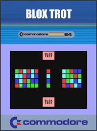 Box cover for Blox Trot on the Commodore 64.