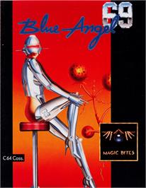 Box cover for Blue Angel 69 on the Commodore 64.
