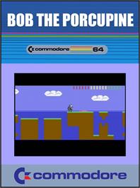 Box cover for Bob The Porcupine on the Commodore 64.