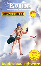 Box cover for Boing! on the Commodore 64.