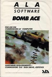 Box cover for Bomb Ace on the Commodore 64.