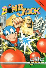Box cover for Bomb Jack on the Commodore 64.