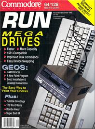 Box cover for Bombard on the Commodore 64.