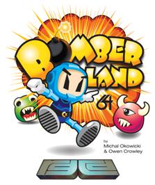 Box cover for Bomberland on the Commodore 64.