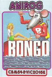 Box cover for Bongo on the Commodore 64.