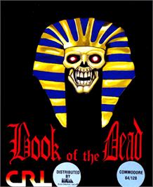 Box cover for Book Of The Dead on the Commodore 64.