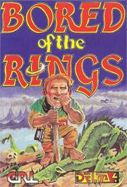 Box cover for Bored Of The Rings on the Commodore 64.