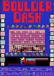 Box cover for Boulder Dash 2000 on the Commodore 64.