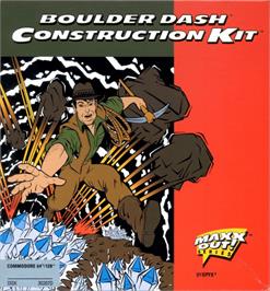 Box cover for Boulder Dash 50 on the Commodore 64.