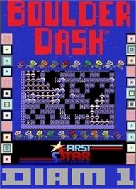 Box cover for Boulder Dash Diam 1 on the Commodore 64.