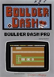 Box cover for Boulder Dash Pro on the Commodore 64.