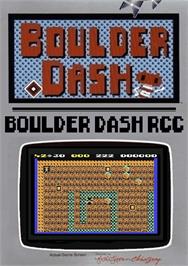 Box cover for Boulder Dash Rcc on the Commodore 64.
