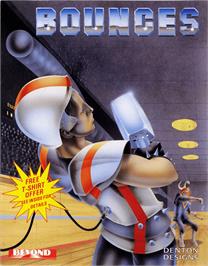 Box cover for Bounces on the Commodore 64.