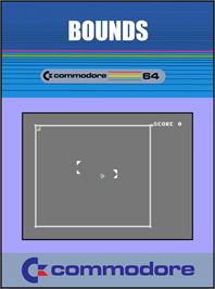 Box cover for Bounds on the Commodore 64.