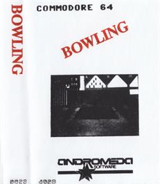 Box cover for Bowling (Frilly Disk) on the Commodore 64.
