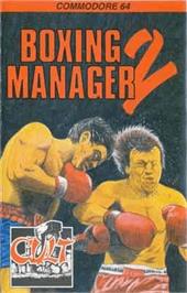 Box cover for Boxing Manager 2 on the Commodore 64.