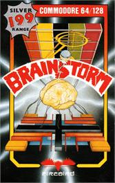 Box cover for Brainstorm! (Loadstar) on the Commodore 64.