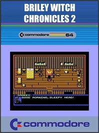Box cover for Briley Witch Chronicles 2 on the Commodore 64.